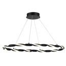 LED Pendant<br /><span style="color:#4AB0CE;">Entrega: 4-10 dias en USA</span><br /><span style="color:#4AB0CE;font-size:60%;">PREGUNTE POR ENTREGA EN PANAMA</span><br />Collection: Convolution<br />Finish: Coal Black