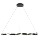 LED Island Pendant<br /><span style="color:#4AB0CE;">Entrega: 4-10 dias en USA</span><br /><span style="color:#4AB0CE;font-size:60%;">PREGUNTE POR ENTREGA EN PANAMA</span><br />Collection: Convolution<br />Finish: Coal Black