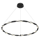 LED Island Pendant<br /><span style="color:#4AB0CE;">Entrega: 4-10 dias en USA</span><br /><span style="color:#4AB0CE;font-size:60%;">PREGUNTE POR ENTREGA EN PANAMA</span><br />Collection: Convolution<br />Finish: Coal Black