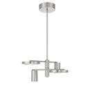 LED Chandelier<br /><span style="color:#4AB0CE;">Entrega: 4-10 dias en USA</span><br /><span style="color:#4AB0CE;font-size:60%;">PREGUNTE POR ENTREGA EN PANAMA</span><br />Collection: Swivel<br />Finish: Brushed Nickel