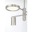 George Kovacs - P5494-084-L - LED Chandelier - Swivel - Brushed Nickel