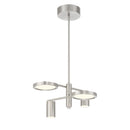 LED Chandelier<br /><span style="color:#4AB0CE;">Entrega: 4-10 dias en USA</span><br /><span style="color:#4AB0CE;font-size:60%;">PREGUNTE POR ENTREGA EN PANAMA</span><br />Collection: Swivel<br />Finish: Brushed Nickel