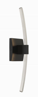 LED Wall Sconce<br /><span style="color:#4AB0CE;">Entrega: 4-10 dias en USA</span><br /><span style="color:#4AB0CE;font-size:60%;">PREGUNTE POR ENTREGA EN PANAMA</span><br />Collection: Archer<br />Finish: Coal Black