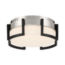 LED Flush Mount<br /><span style="color:#4AB0CE;">Entrega: 4-10 dias en USA</span><br /><span style="color:#4AB0CE;font-size:60%;">PREGUNTE POR ENTREGA EN PANAMA</span><br />Collection: Bezel Set<br />Finish: Coal Black