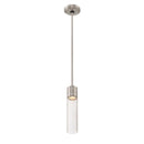 One Light Mini Pendant<br /><span style="color:#4AB0CE;">Entrega: 4-10 dias en USA</span><br /><span style="color:#4AB0CE;font-size:60%;">PREGUNTE POR ENTREGA EN PANAMA</span><br />Collection: Light Rain<br />Finish: Brushed Nickel