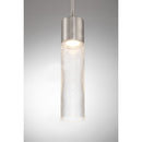 George Kovacs - P971-084 - One Light Mini Pendant - Light Rain - Brushed Nickel