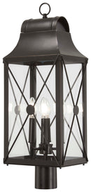 Minka-Lavery - 73295-143C - Four Light Outdoor Post Mount - De Luz - Oil Rubbed Bronze w/Gold Highlights