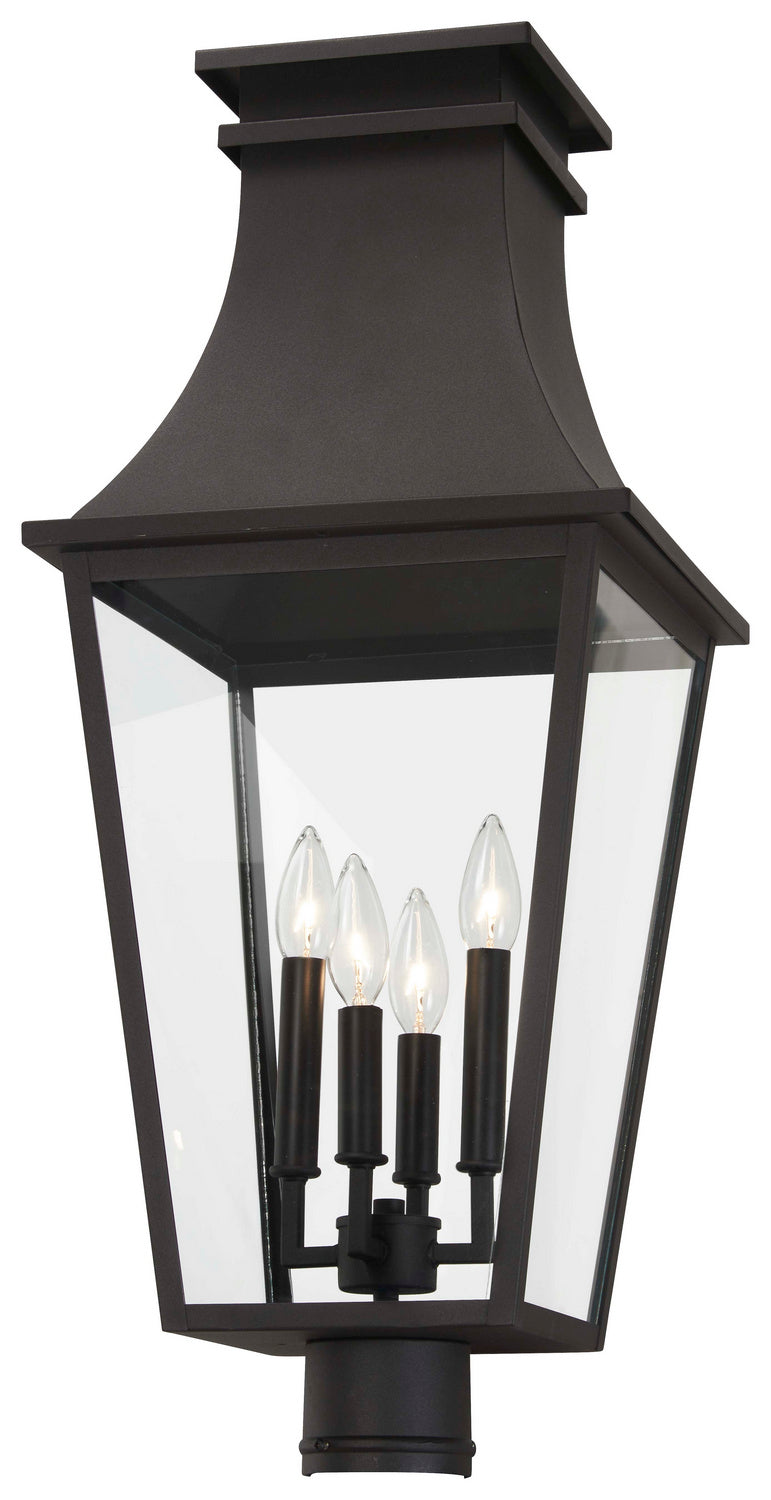 Minka-Lavery - 7996-66 - Four Light Outdoor Post Mount - Gloucester - Sand Coal