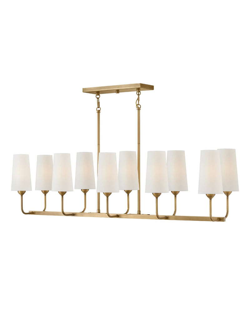Hinkley - 45005HB - LED Pendant - Lewis - Heritage Brass
