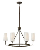 Hinkley - 45006BX - LED Chandelier - Lewis - Black Oxide