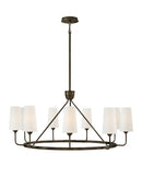 Hinkley - 45009BX - LED Chandelier - Lewis - Black Oxide