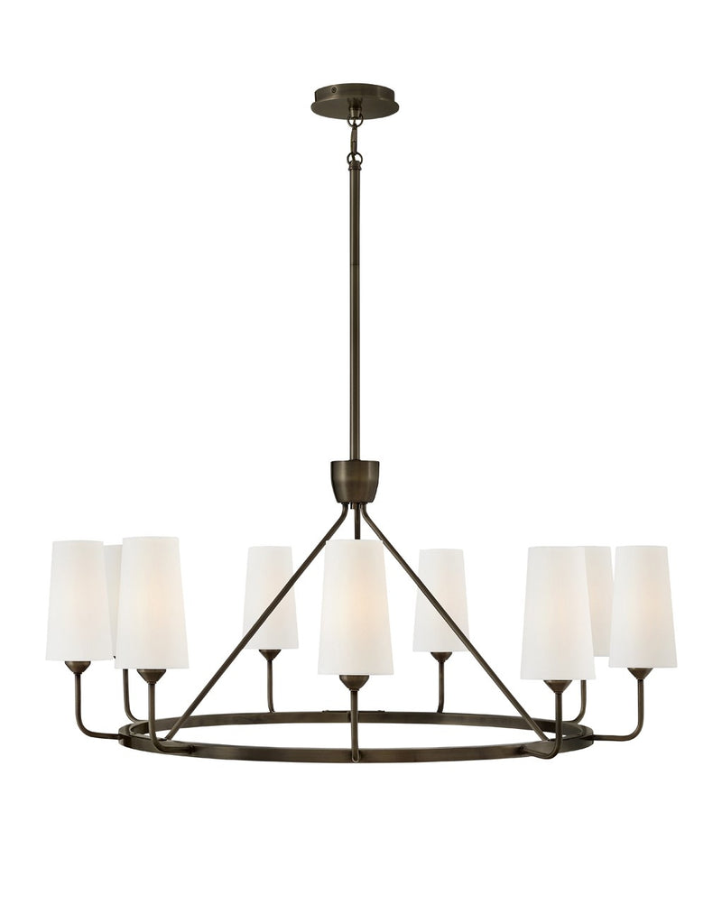 Hinkley - 45009BX - LED Chandelier - Lewis - Black Oxide