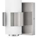 LED Wall Sconce<br /><span style="color:#4AB0CE;">Entrega: 4-10 dias en USA</span><br /><span style="color:#4AB0CE;font-size:60%;">PREGUNTE POR ENTREGA EN PANAMA</span><br />Collection: Aiden<br />Finish: Brushed Nickel