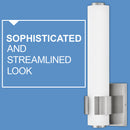 LED Wall Sconce<br /><span style="color:#4AB0CE;">Entrega: 4-10 dias en USA</span><br /><span style="color:#4AB0CE;font-size:60%;">PREGUNTE POR ENTREGA EN PANAMA</span><br />Collection: Aiden<br />Finish: Brushed Nickel