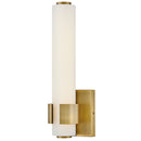LED Wall Sconce<br /><span style="color:#4AB0CE;">Entrega: 4-10 dias en USA</span><br /><span style="color:#4AB0CE;font-size:60%;">PREGUNTE POR ENTREGA EN PANAMA</span><br />Collection: Aiden<br />Finish: Lacquered Brass