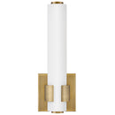 LED Wall Sconce<br /><span style="color:#4AB0CE;">Entrega: 4-10 dias en USA</span><br /><span style="color:#4AB0CE;font-size:60%;">PREGUNTE POR ENTREGA EN PANAMA</span><br />Collection: Aiden<br />Finish: Lacquered Brass