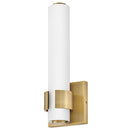 LED Wall Sconce<br /><span style="color:#4AB0CE;">Entrega: 4-10 dias en USA</span><br /><span style="color:#4AB0CE;font-size:60%;">PREGUNTE POR ENTREGA EN PANAMA</span><br />Collection: Aiden<br />Finish: Lacquered Brass