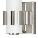 LED Wall Sconce<br /><span style="color:#4AB0CE;">Entrega: 4-10 dias en USA</span><br /><span style="color:#4AB0CE;font-size:60%;">PREGUNTE POR ENTREGA EN PANAMA</span><br />Collection: Aiden<br />Finish: Polished Nickel