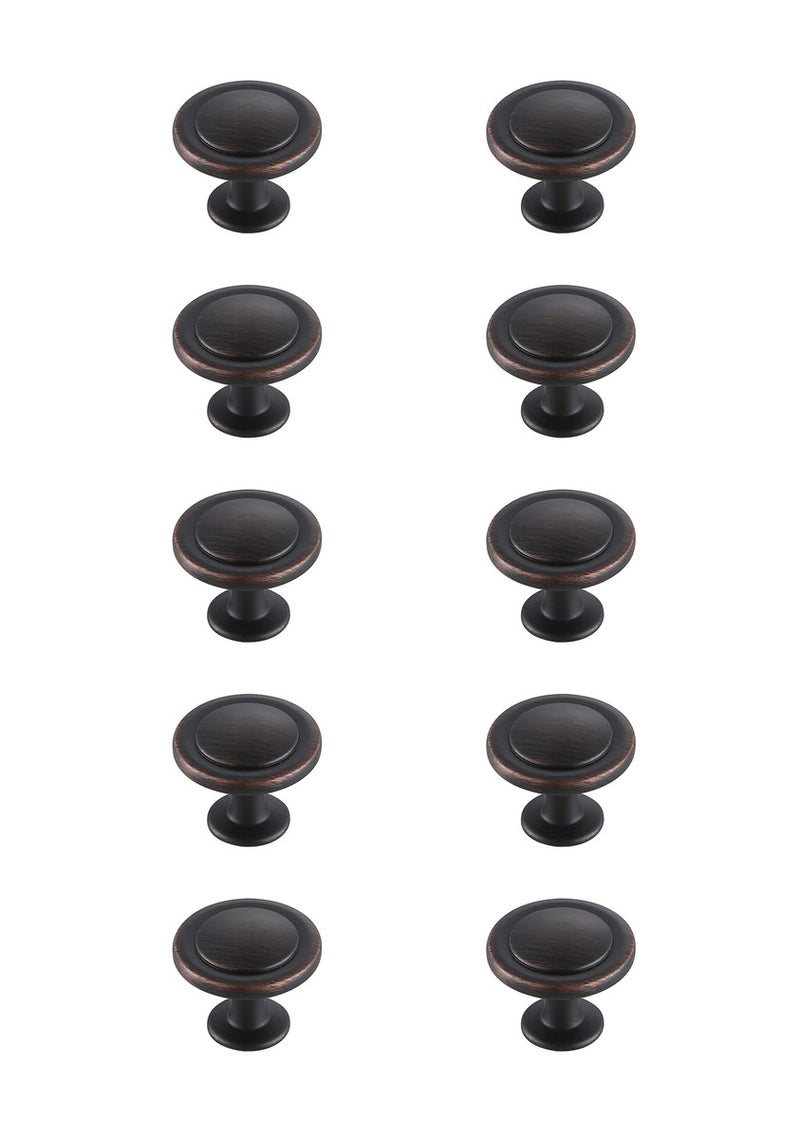 Elegant Lighting - KB2005-ORB-10PK - Knob Multipack (Set of 10) - Logyn - Oil-rubbed Bronze