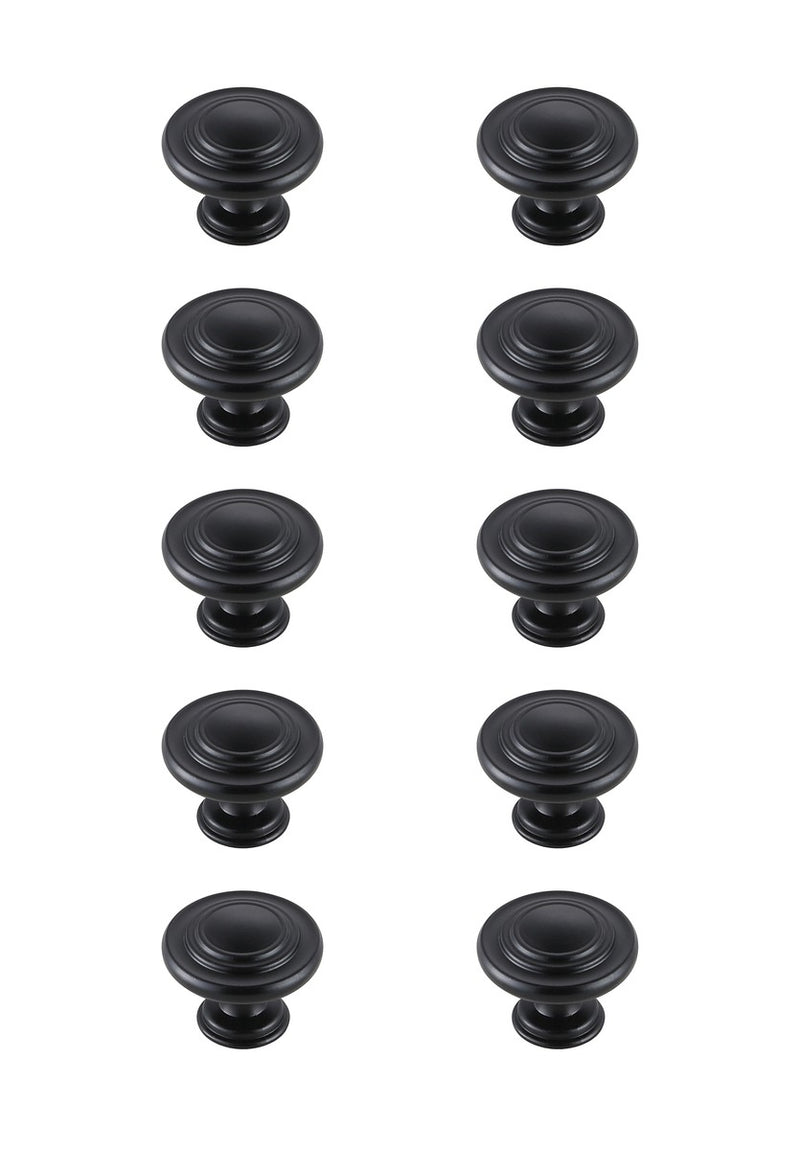 Elegant Lighting - KB2006-MB-10PK - Knob Multipack (Set of 10) - Minu - Matte Black