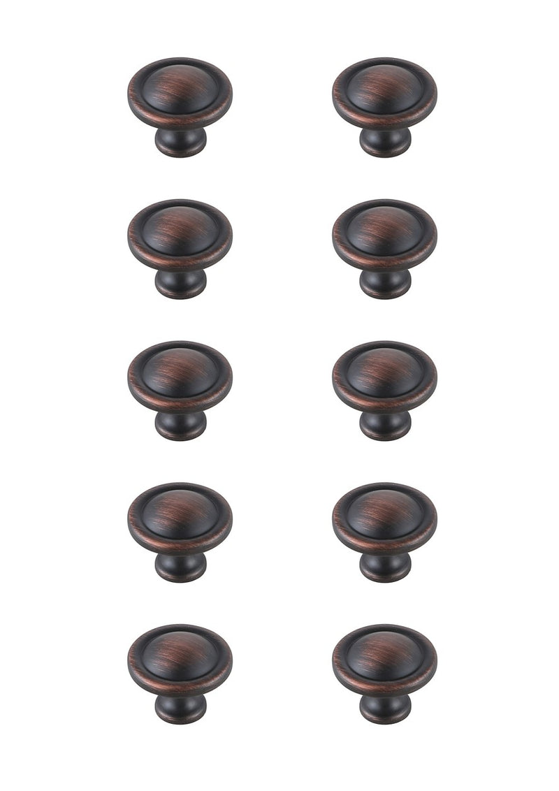 Elegant Lighting - KB2007-ORB-10PK - Knob Multipack (Set of 10) - Garlande - Oil-rubbed Bronze
