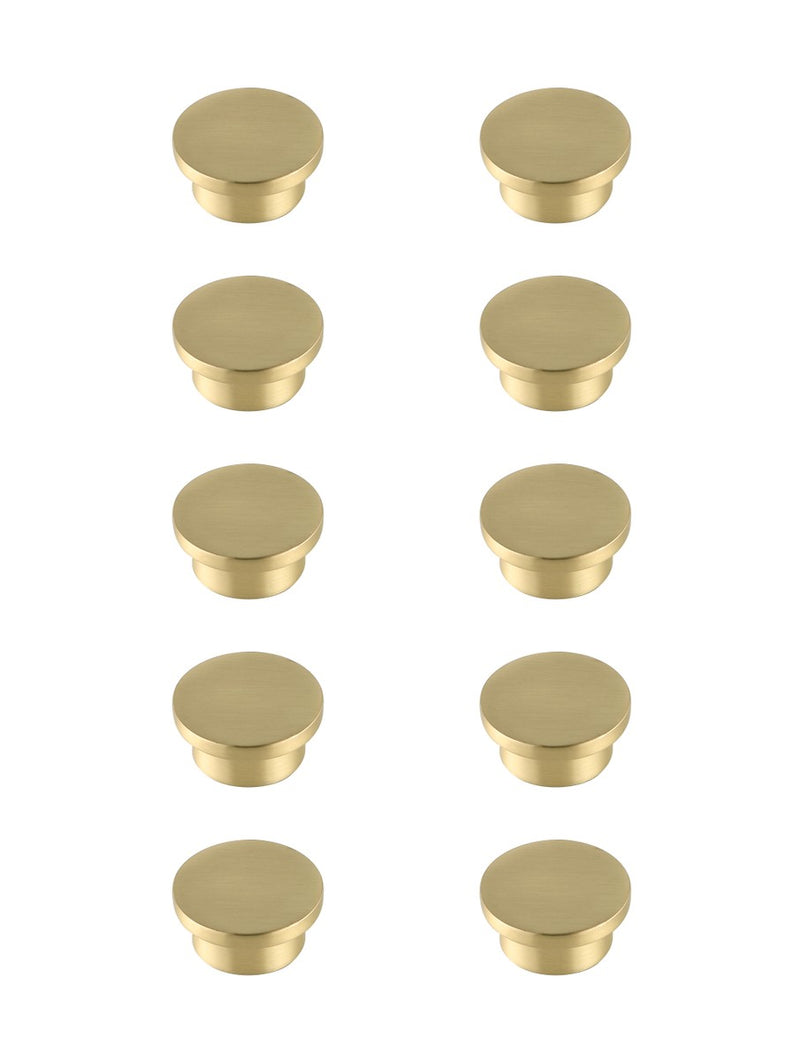 Elegant Lighting - KB2009-GD-10PK - Knob Multipack (Set of 10) - Trovon - Brushed Gold