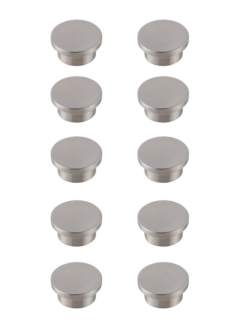 Elegant Lighting - KB2009-NK-10PK - Knob Multipack (Set of 10) - Trovon - Brushed Nickel