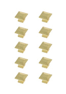 Elegant Lighting - KB2025-GD-10PK - Knob Multipack (Set of 10) - Cecil - Brushed Gold