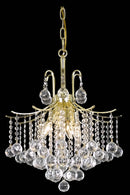 Elegant Lighting - LD8200D17G - Six Light Pendant - Amelia - Gold