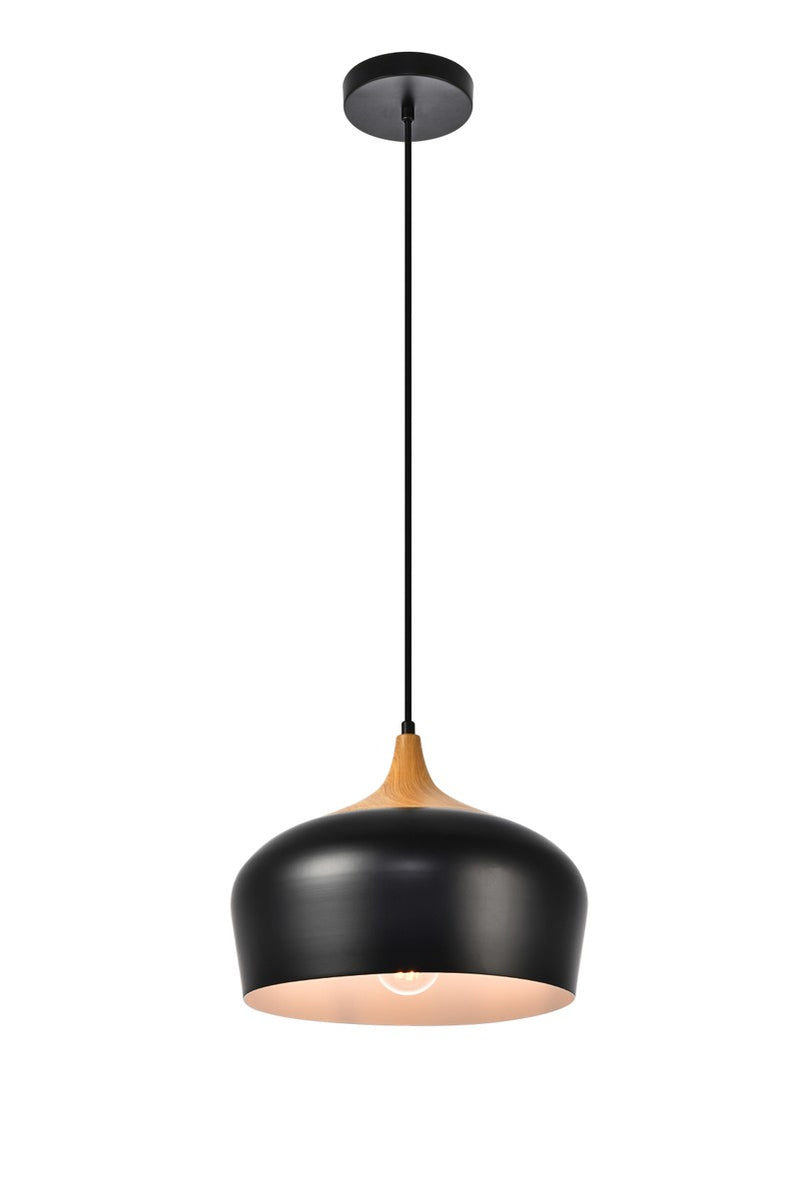 Elegant Lighting - LDPD2005 - One Light Pendant - Nora - Black