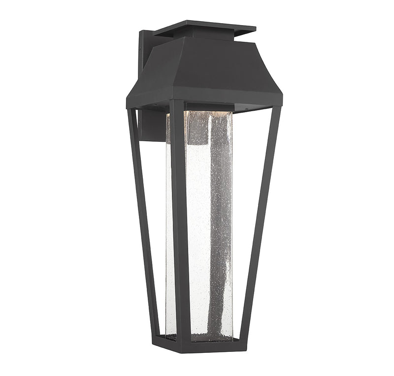 LED Outdoor Wall Lantern<br /><span style="color:#4AB0CE;">Entrega: 4-10 dias en USA</span><br /><span style="color:#4AB0CE;font-size:60%;">PREGUNTE POR ENTREGA EN PANAMA</span><br />Collection: Brookline<br />Finish: Matte Black
