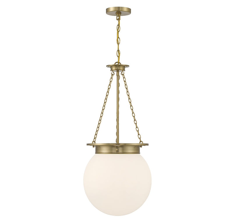 Three Light Pendant<br /><span style="color:#4AB0CE;">Entrega: 4-10 dias en USA</span><br /><span style="color:#4AB0CE;font-size:60%;">PREGUNTE POR ENTREGA EN PANAMA</span><br />Collection: Manor<br />Finish: Warm Brass