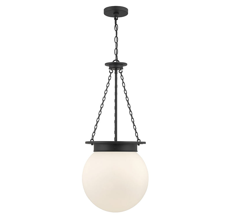 Three Light Pendant<br /><span style="color:#4AB0CE;">Entrega: 3-4 semanas en USA</span><br /><span style="color:#4AB0CE;font-size:60%;">PREGUNTE POR ENTREGA EN PANAMA</span><br />Collection: Manor<br />Finish: Matte Black