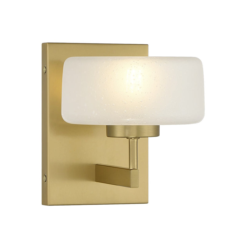 LED Wall Sconce<br /><span style="color:#4AB0CE;">Entrega: 4-10 dias en USA</span><br /><span style="color:#4AB0CE;font-size:60%;">PREGUNTE POR ENTREGA EN PANAMA</span><br />Collection: Falster<br />Finish: Warm Brass