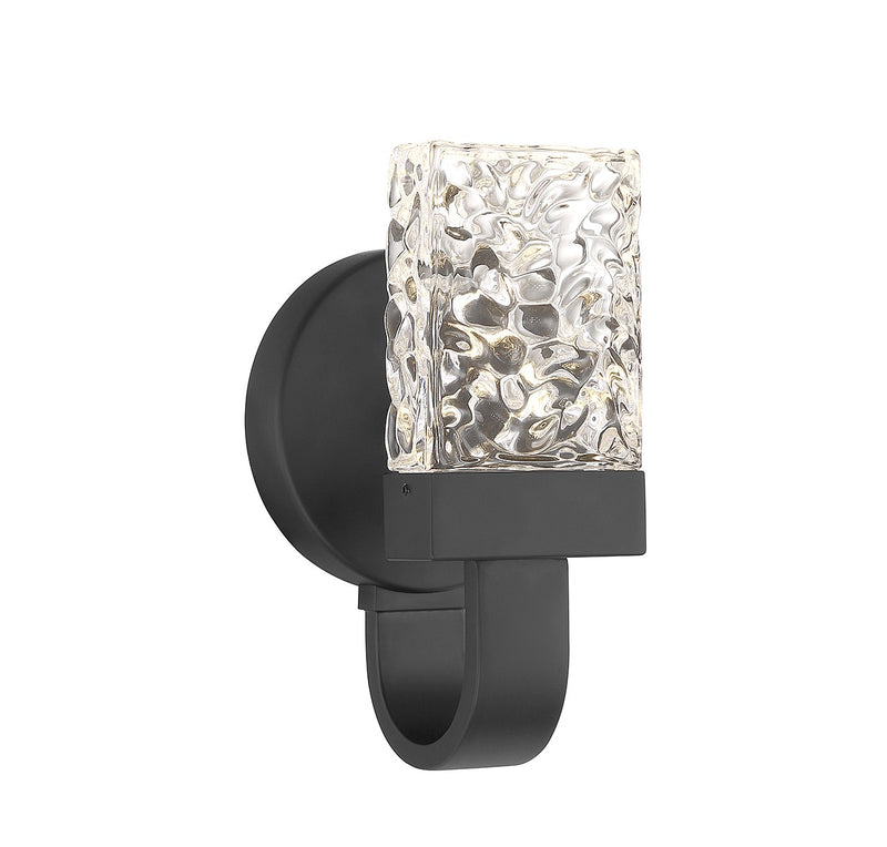 LED Wall Sconce<br /><span style="color:#4AB0CE;">Entrega: 4-10 dias en USA</span><br /><span style="color:#4AB0CE;font-size:60%;">PREGUNTE POR ENTREGA EN PANAMA</span><br />Collection: Kahn<br />Finish: Matte Black