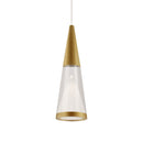 LED Pendant<br /><span style="color:#4AB0CE;">Entrega: 6-7 semanas en USA</span><br /><span style="color:#4AB0CE;font-size:60%;">PREGUNTE POR ENTREGA EN PANAMA</span><br />Collection: Malabar<br />Finish: Brushed Gold