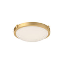 LED Flush Mount<br /><span style="color:#4AB0CE;">Entrega: 4-10 dias en USA</span><br /><span style="color:#4AB0CE;font-size:60%;">PREGUNTE POR ENTREGA EN PANAMA</span><br />Collection: Floyd<br />Finish: Brushed Gold