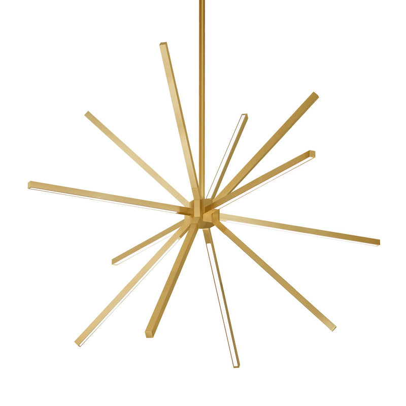 LED Chandelier<br /><span style="color:#4AB0CE;">Entrega: 4-10 dias en USA</span><br /><span style="color:#4AB0CE;font-size:60%;">PREGUNTE POR ENTREGA EN PANAMA</span><br />Collection: Sirius Minor<br />Finish: Brushed Gold