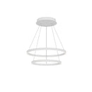 LED Chandelier<br /><span style="color:#4AB0CE;">Entrega: 4-10 dias en USA</span><br /><span style="color:#4AB0CE;font-size:60%;">PREGUNTE POR ENTREGA EN PANAMA</span><br />Collection: Cerchio<br />Finish: White