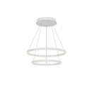 LED Chandelier<br /><span style="color:#4AB0CE;">Entrega: 4-10 dias en USA</span><br /><span style="color:#4AB0CE;font-size:60%;">PREGUNTE POR ENTREGA EN PANAMA</span><br />Collection: Cerchio<br />Finish: White