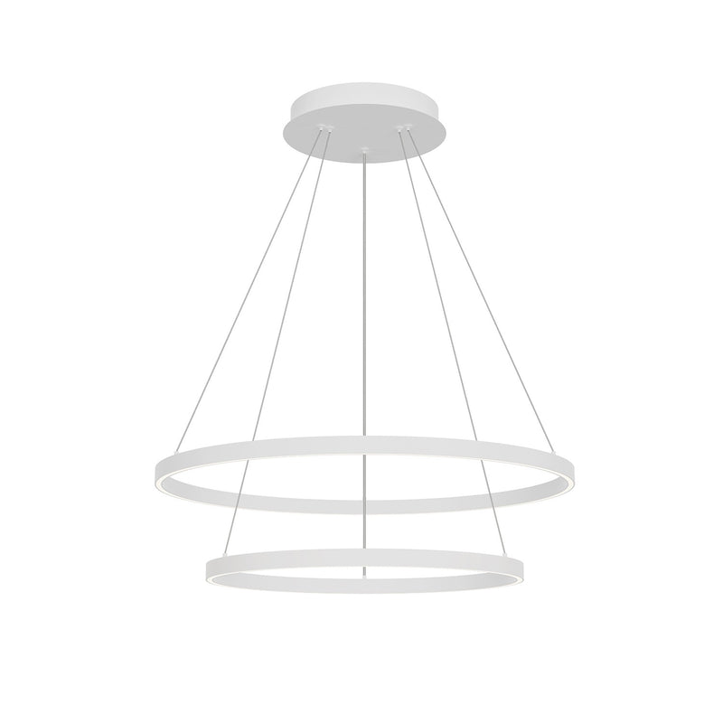 LED Chandelier<br /><span style="color:#4AB0CE;">Entrega: 4-10 dias en USA</span><br /><span style="color:#4AB0CE;font-size:60%;">PREGUNTE POR ENTREGA EN PANAMA</span><br />Collection: Cerchio<br />Finish: White