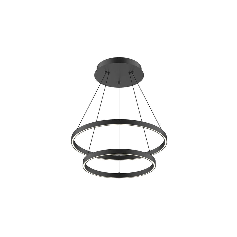 LED Chandelier<br /><span style="color:#4AB0CE;">Entrega: 4-10 dias en USA</span><br /><span style="color:#4AB0CE;font-size:60%;">PREGUNTE POR ENTREGA EN PANAMA</span><br />Collection: Cerchio<br />Finish: Black