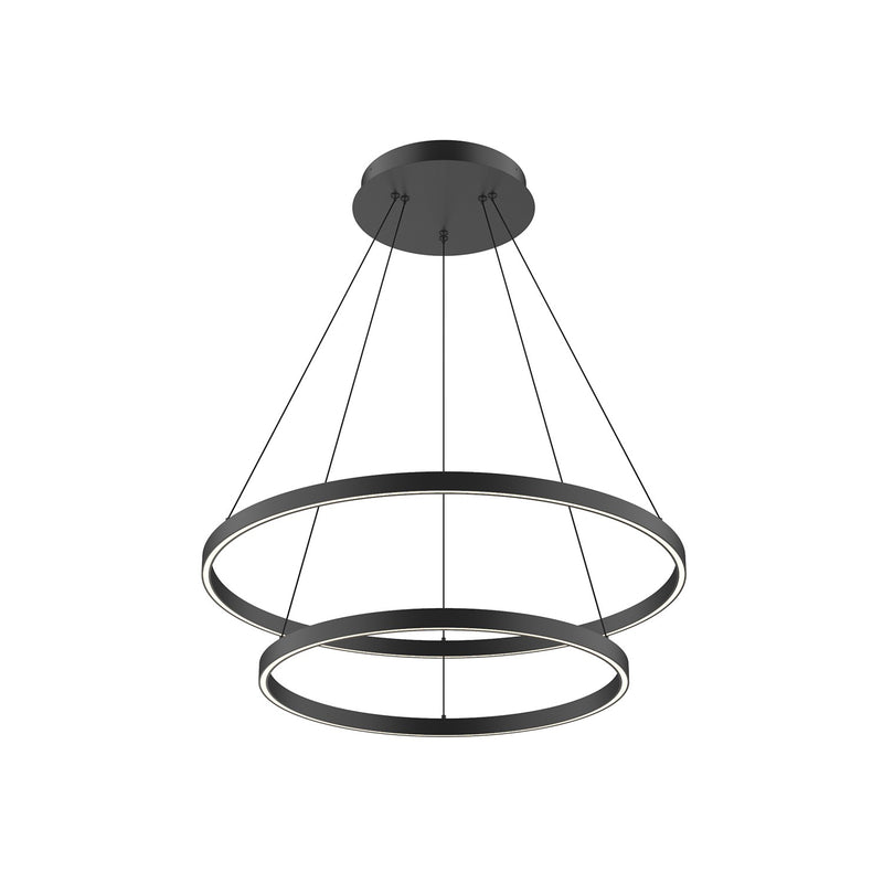 LED Chandelier<br /><span style="color:#4AB0CE;">Entrega: 4-10 dias en USA</span><br /><span style="color:#4AB0CE;font-size:60%;">PREGUNTE POR ENTREGA EN PANAMA</span><br />Collection: Cerchio<br />Finish: Black