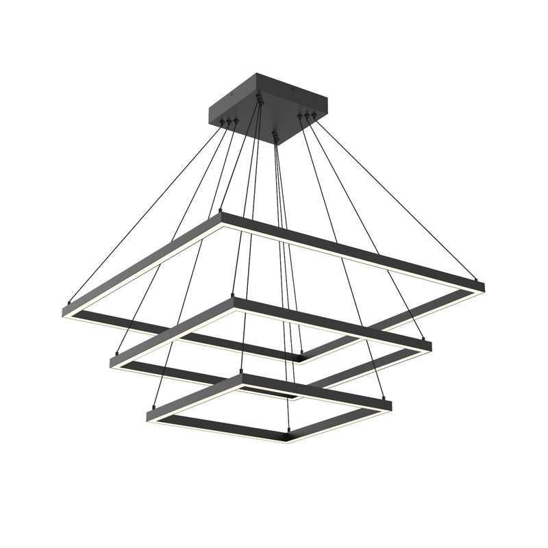 LED Chandelier<br /><span style="color:#4AB0CE;">Entrega: 4-10 dias en USA</span><br /><span style="color:#4AB0CE;font-size:60%;">PREGUNTE POR ENTREGA EN PANAMA</span><br />Collection: Piazza<br />Finish: Black