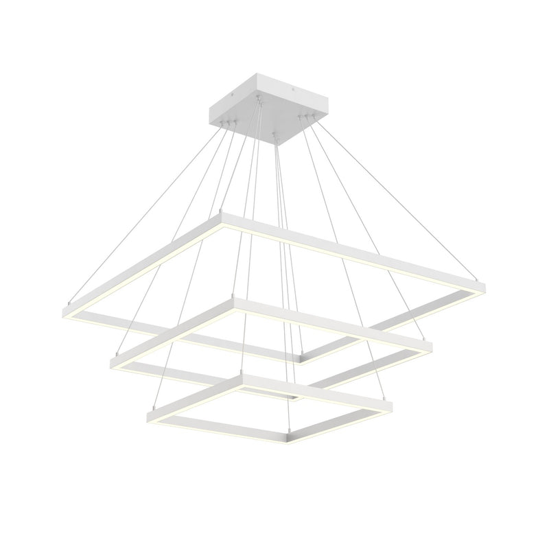 LED Chandelier<br /><span style="color:#4AB0CE;">Entrega: 4-10 dias en USA</span><br /><span style="color:#4AB0CE;font-size:60%;">PREGUNTE POR ENTREGA EN PANAMA</span><br />Collection: Piazza<br />Finish: White