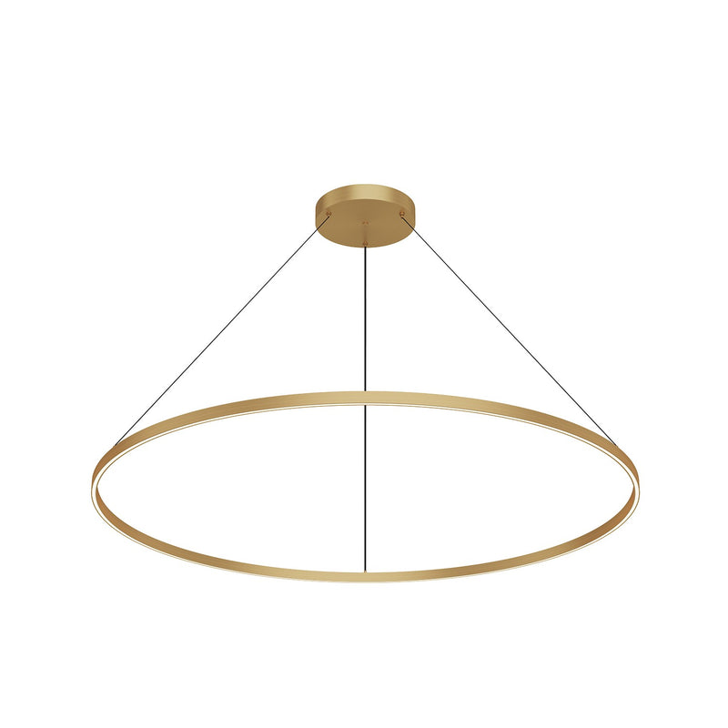 Kuzco Lighting - PD87760-BG - LED Pendant - Cerchio - Brushed Gold