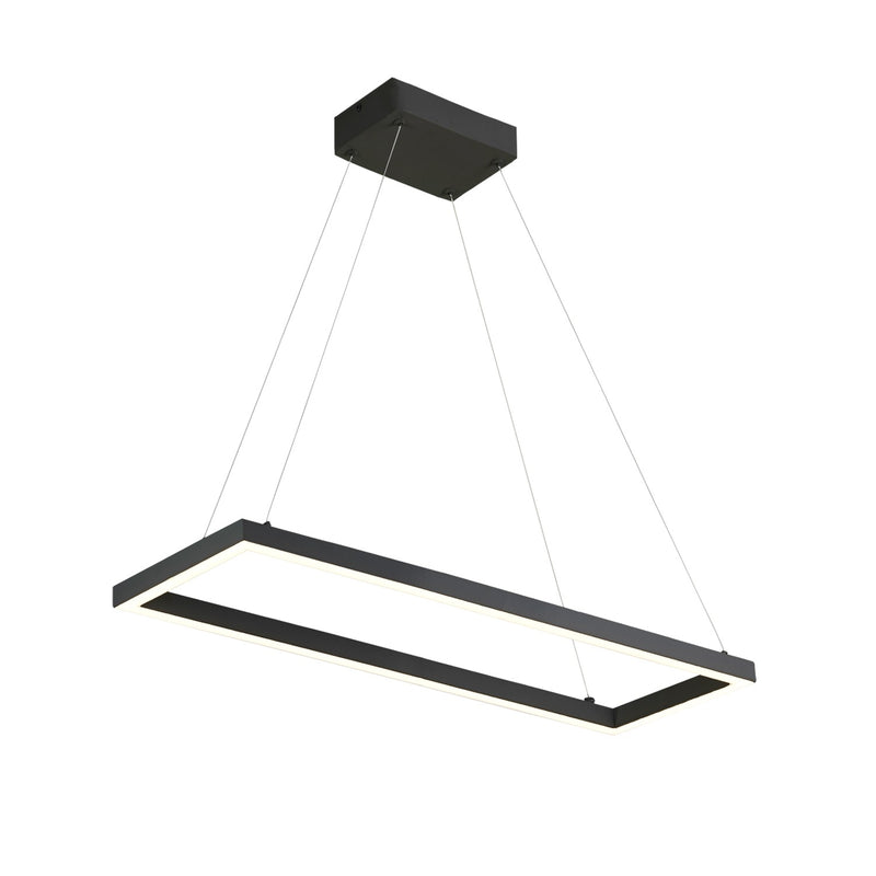 LED Pendant<br /><span style="color:#4AB0CE;">Entrega: 4-10 dias en USA</span><br /><span style="color:#4AB0CE;font-size:60%;">PREGUNTE POR ENTREGA EN PANAMA</span><br />Collection: Piazza<br />Finish: Black