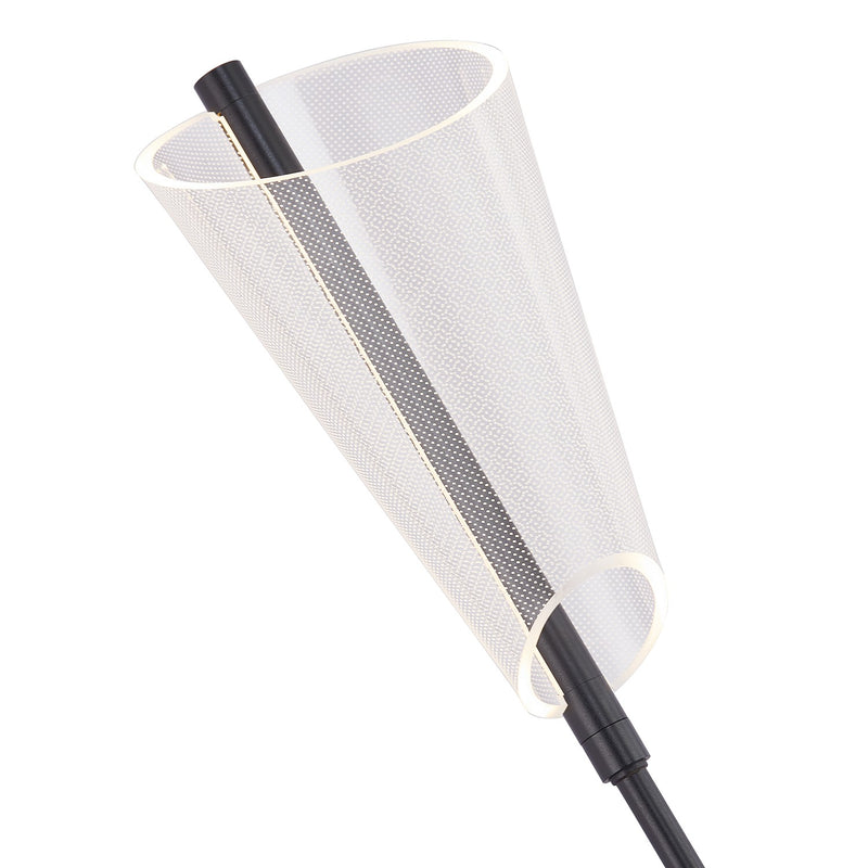 Kuzco Lighting - WS62524-BK/LG - LED Wall Sconce - Mulberry - Black/Light Guide