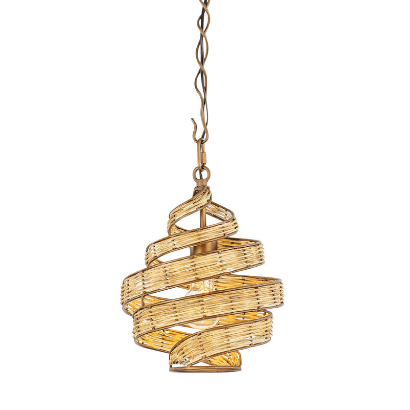 One Light Pendant<br /><span style="color:#4AB0CE;">Entrega: 0-1 semanas en USA</span><br /><span style="color:#4AB0CE;font-size:60%;">PREGUNTE POR ENTREGA EN PANAMA</span><br />Collection: Flow<br />Finish: Baguette/Natural Rattan