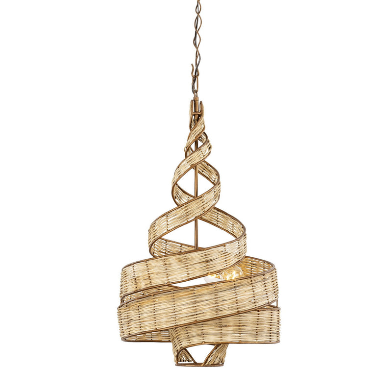 Three Light Pendant<br /><span style="color:#4AB0CE;">Entrega: 4-10 dias en USA</span><br /><span style="color:#4AB0CE;font-size:60%;">PREGUNTE POR ENTREGA EN PANAMA</span><br />Collection: Flow<br />Finish: Baguette/Natural Rattan